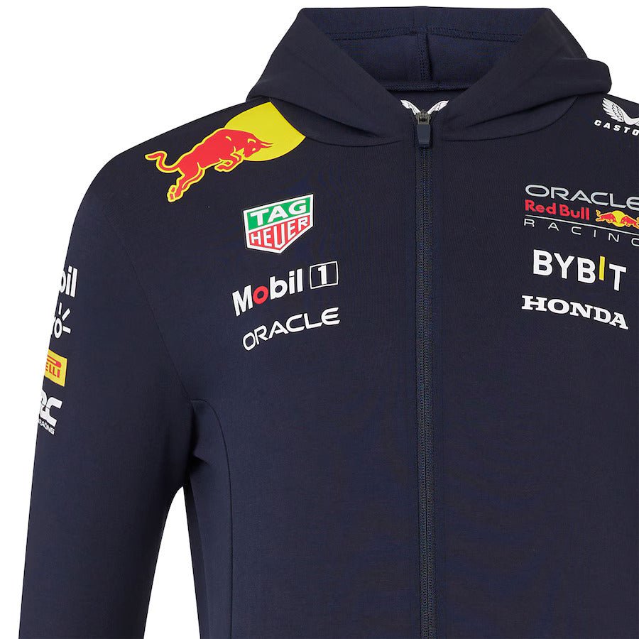 Red Bull Racing 2024 Team Full Zip Hoodie - ThePassionBase